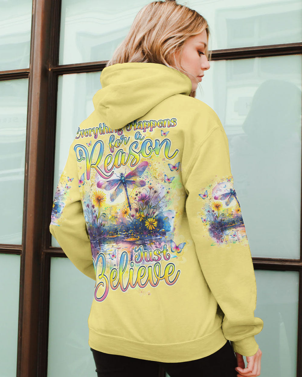JUST BELIEVE DRAGONFLY ALL OVER PRINT - TLNZ0304241
