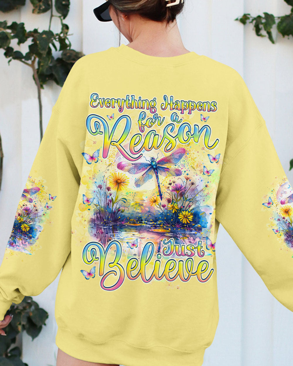 JUST BELIEVE DRAGONFLY ALL OVER PRINT - TLNZ0304241