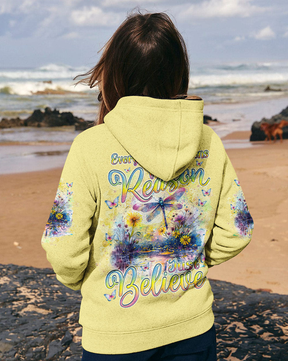 JUST BELIEVE DRAGONFLY ALL OVER PRINT - TLNZ0304241