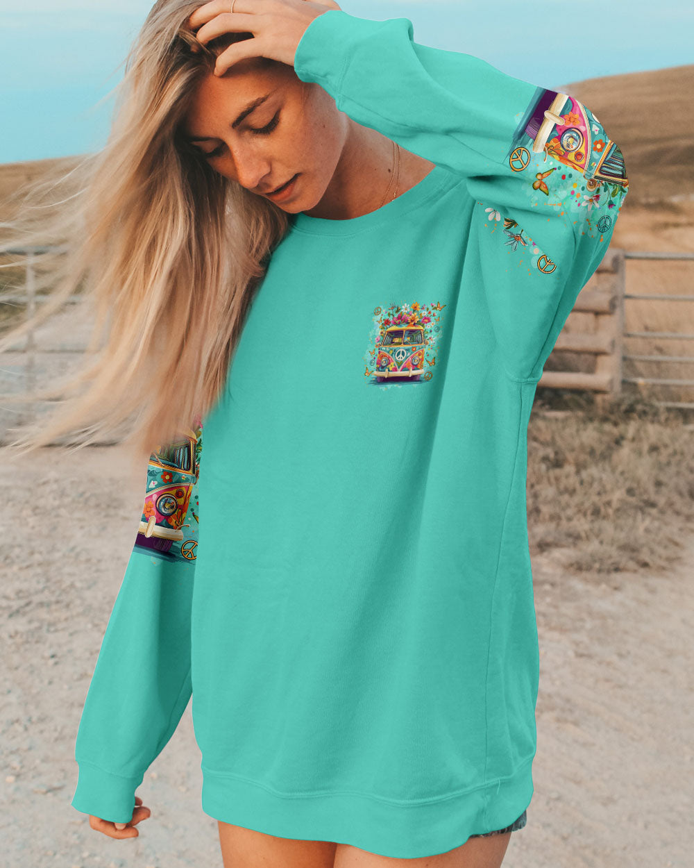 RUNNING AGAINST THE WIND FLORAL BUS ALL OVER PRINT  - TLNZ0304253