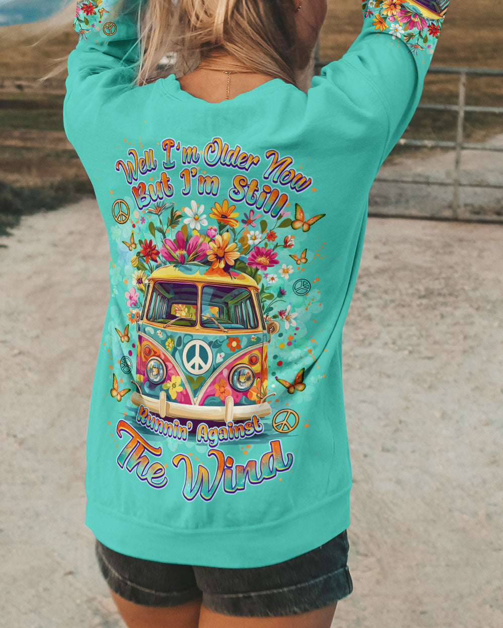 RUNNING AGAINST THE WIND FLORAL BUS ALL OVER PRINT  - TLNZ0304253