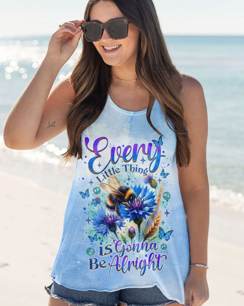 EVERY LITTLE THING IS GONNA BE ALRIGHT BEE ALL OVER PRINT  - TLNZ0306253