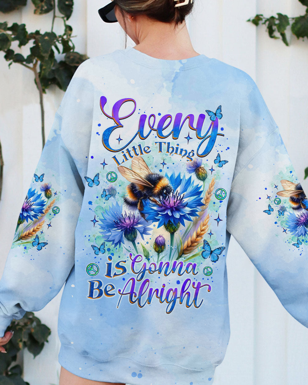 EVERY LITTLE THING IS GONNA BE ALRIGHT BEE ALL OVER PRINT  - TLNZ0306253
