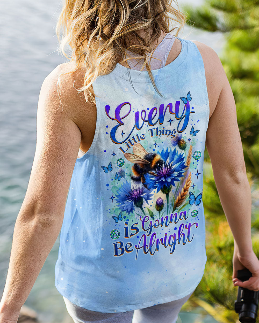 EVERY LITTLE THING IS GONNA BE ALRIGHT BEE ALL OVER PRINT  - TLNZ0306253