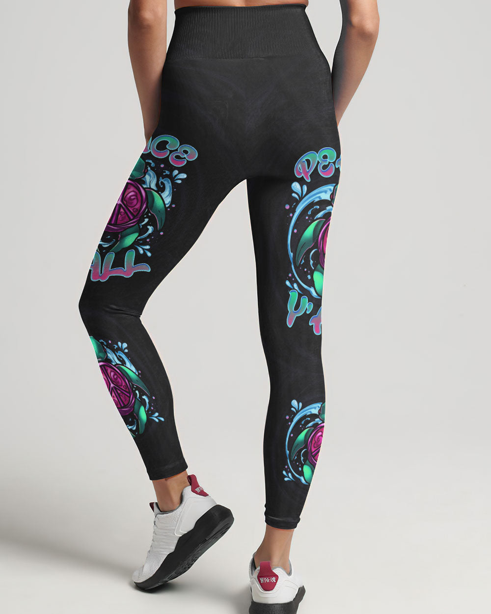 PEACE Y'ALL TURTLE ALL OVER PRINT - TLNZ0407231