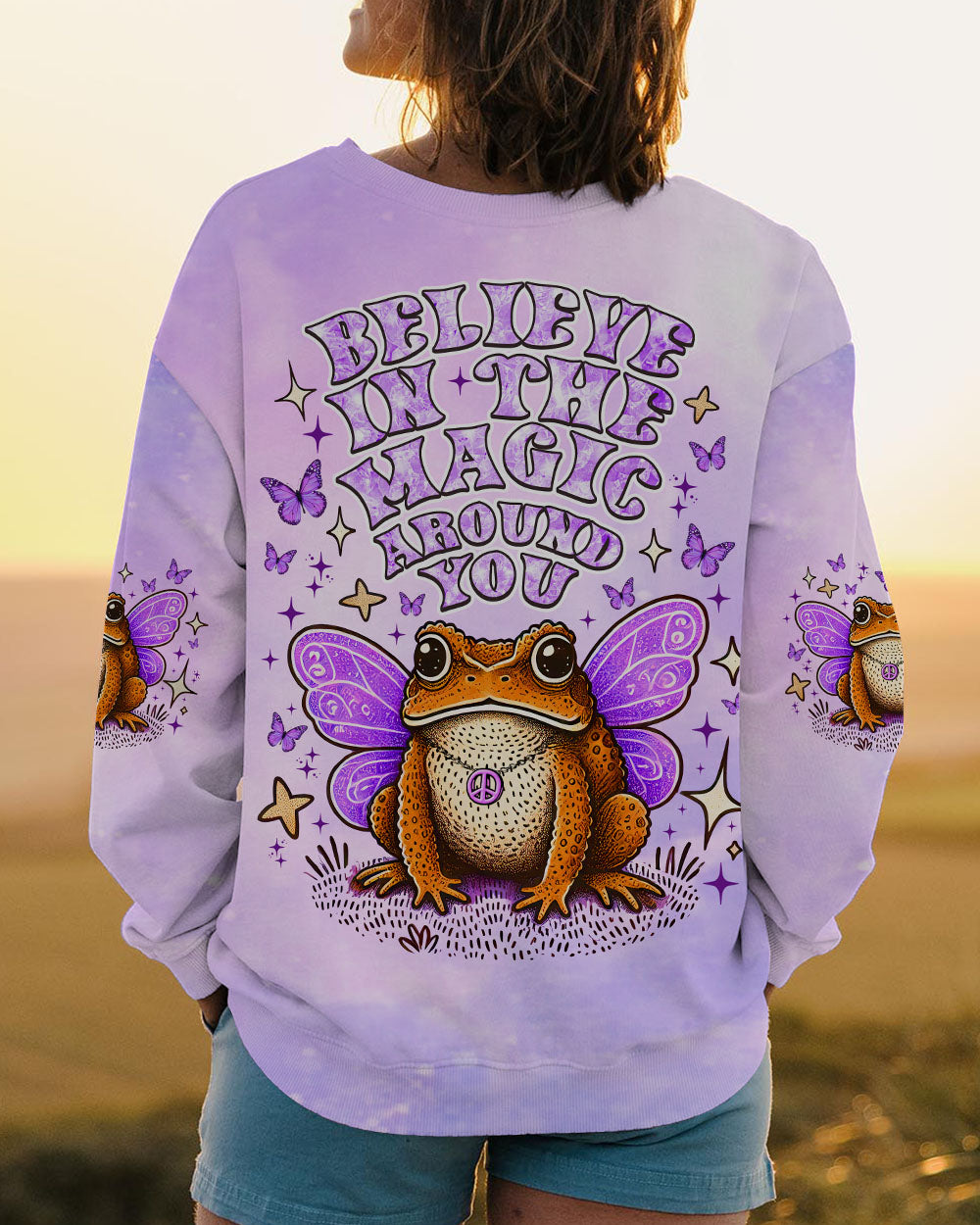 BELIEVE IN THE MAGIC AROUND YOU TOAD ALL OVER PRINT - TLNZ0409244