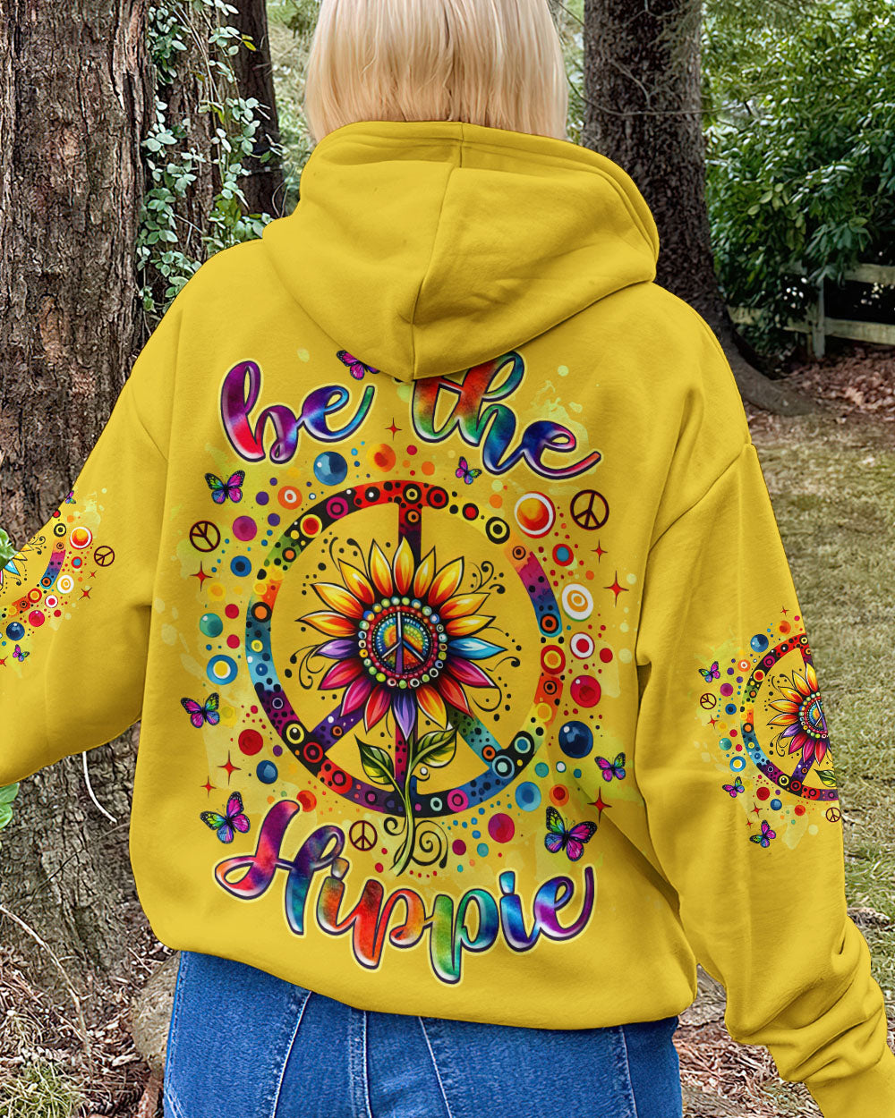BE THE HIPPIE ALL OVER PRINT  - TLNZ0411243