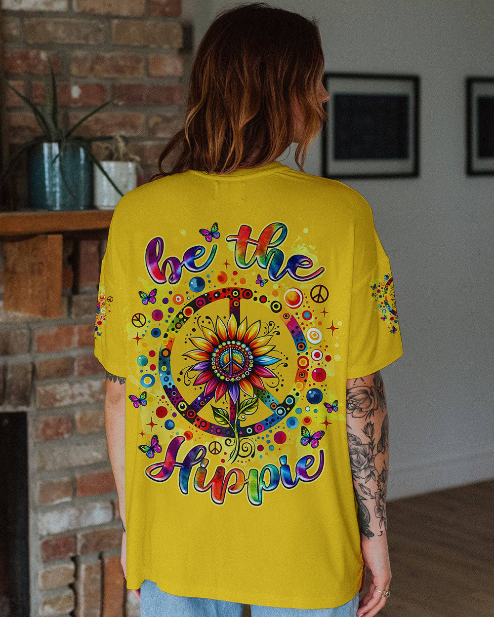 BE THE HIPPIE ALL OVER PRINT  - TLNZ0411243