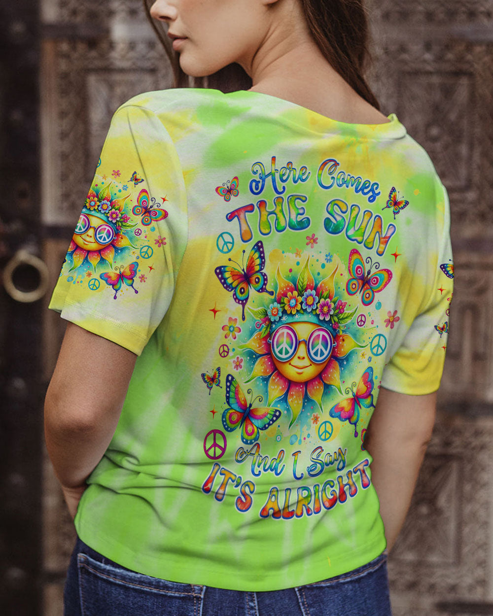 HERE COMES THE SUN ALL OVER PRINT - TLNZ0507241