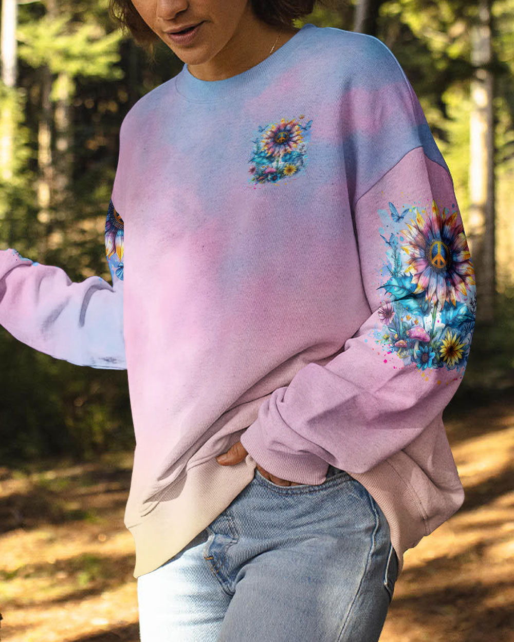 BE A SUNFLOWER ALL OVER PRINT - TLNZ0508241