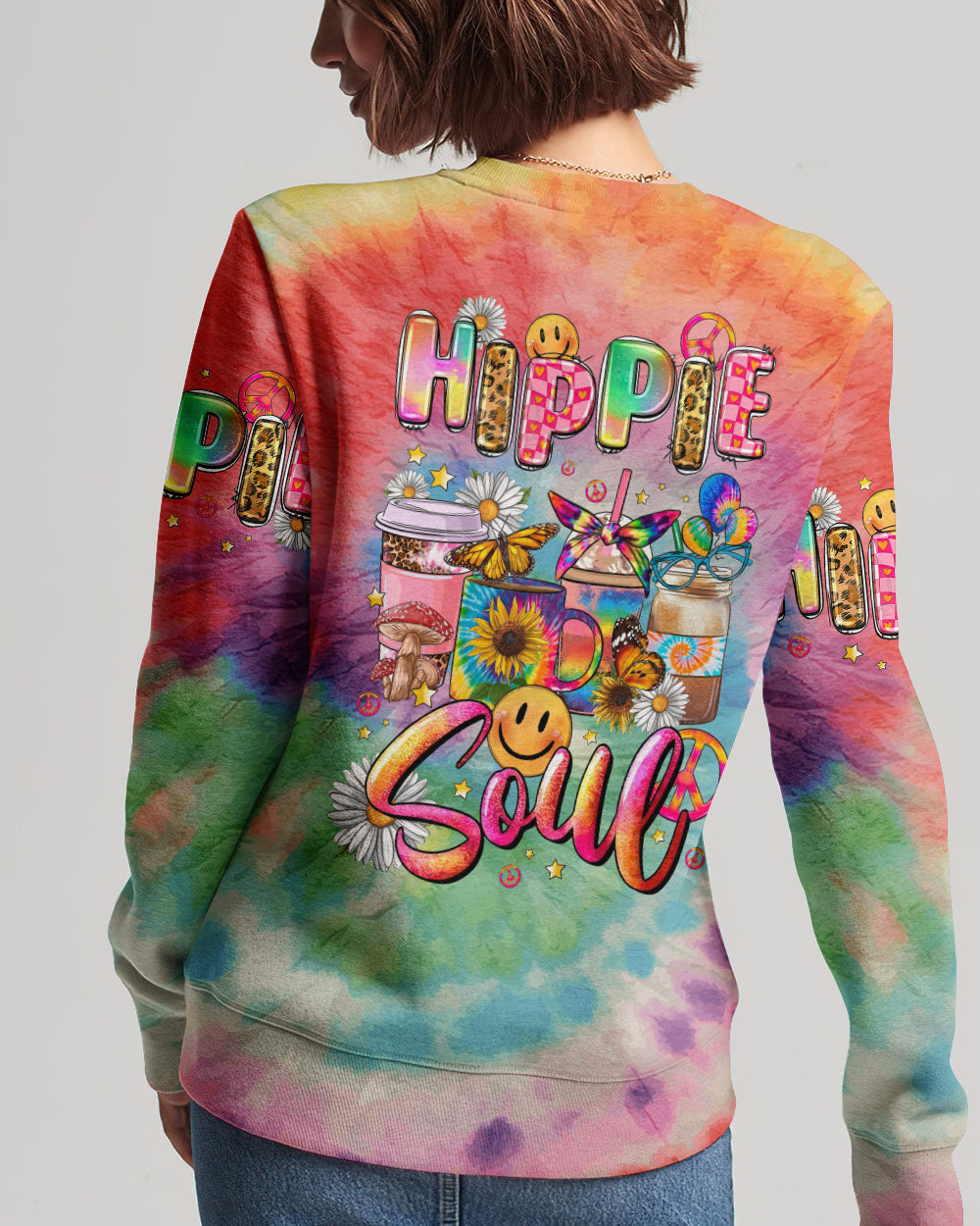 HIPPIE SOUL TIE DYE ALL OVER PRINT - TLNZ0509231