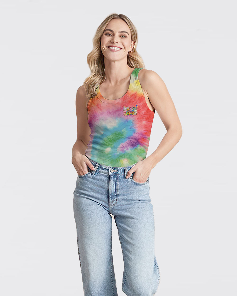 HIPPIE SOUL TIE DYE ALL OVER PRINT - TLNZ0509231