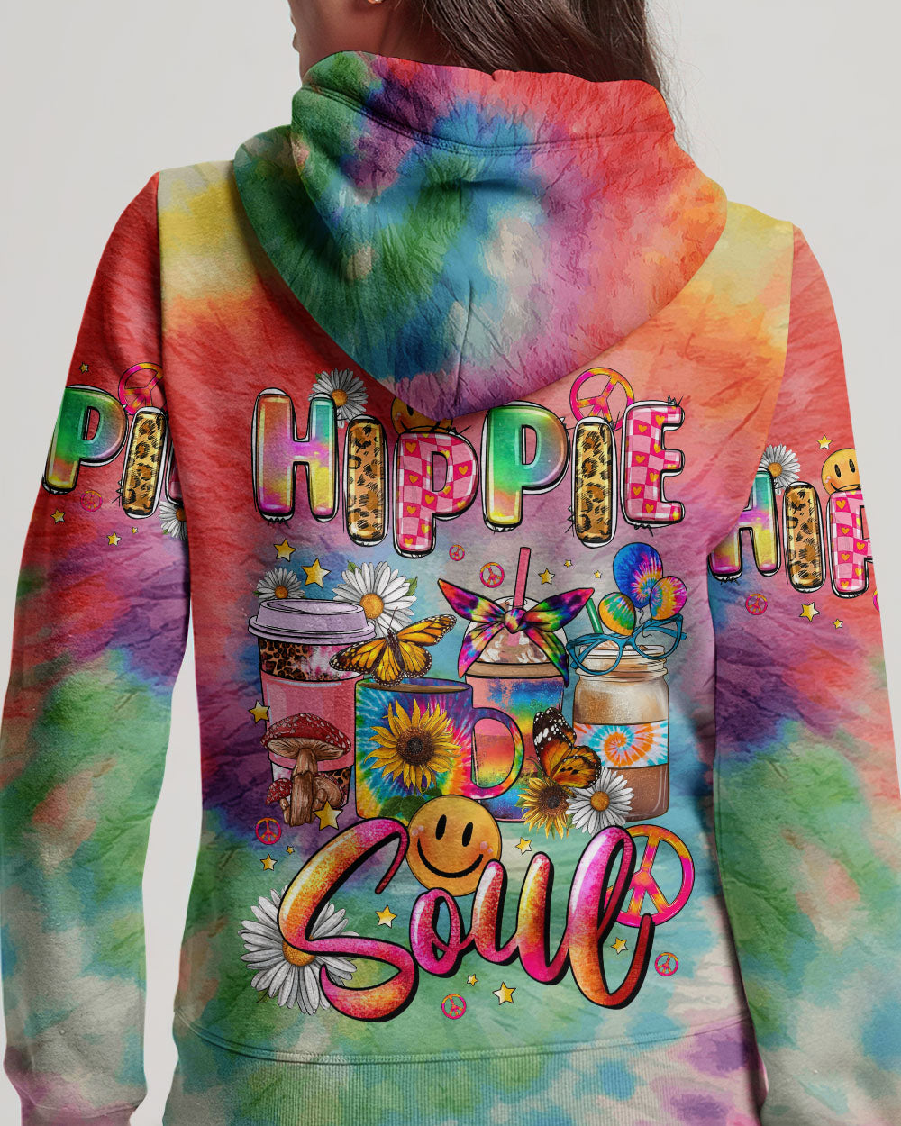 HIPPIE SOUL TIE DYE ALL OVER PRINT - TLNZ0509231