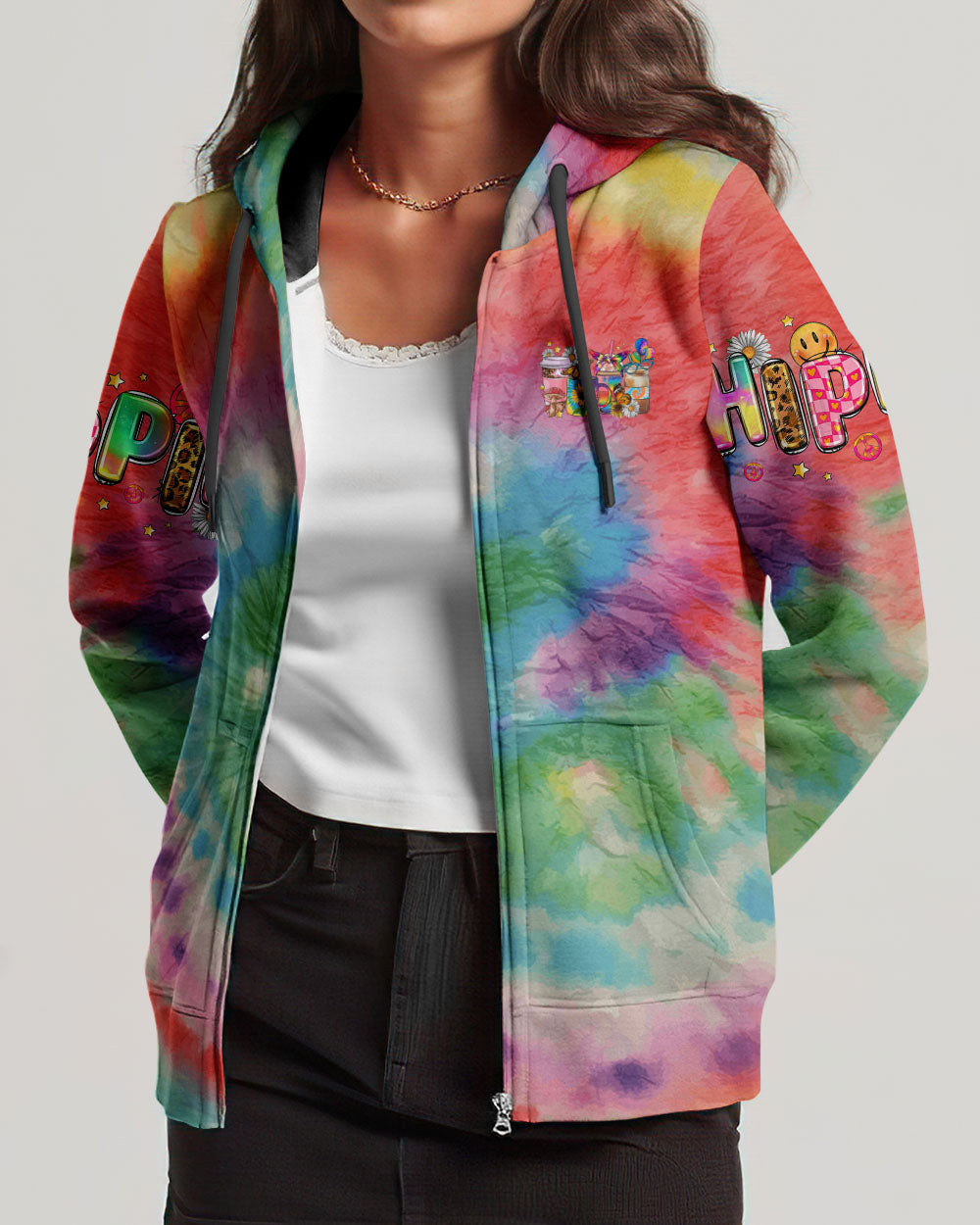 HIPPIE SOUL TIE DYE ALL OVER PRINT - TLNZ0509231