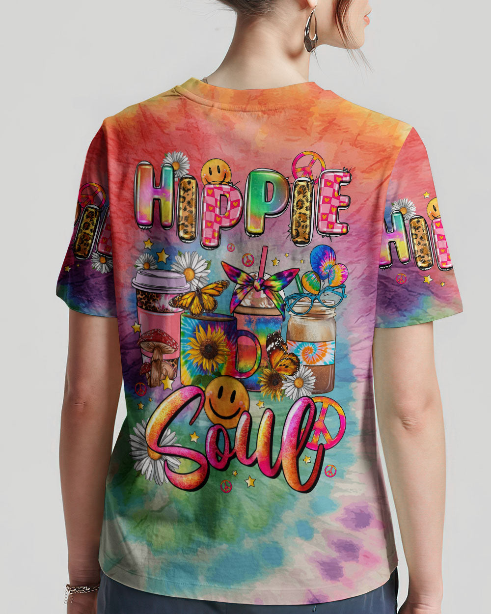 HIPPIE SOUL TIE DYE ALL OVER PRINT - TLNZ0509231