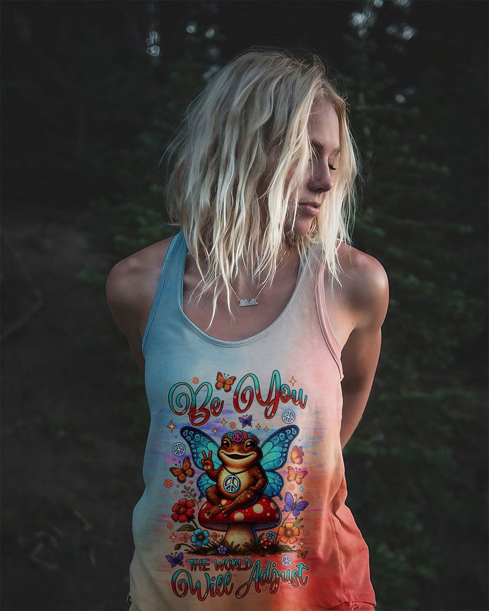 BE YOU THE WORLD WILL ADJUST TOAD ALL OVER PRINT - TLNZ0509242
