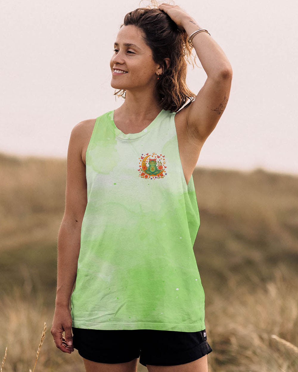 JUST BREATHE FROG ALL OVER PRINT - TLNZ0605253
