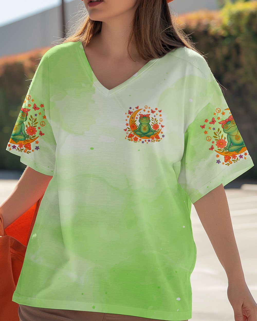 JUST BREATHE FROG ALL OVER PRINT - TLNZ0605253