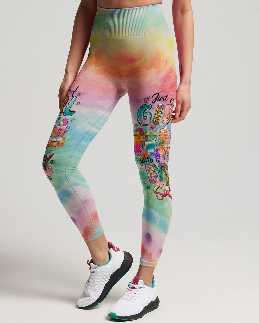 JUST A GIRL WITH A GYPSY SOUL TIE DYE ALL OVER PRINT - TLNZ0609231