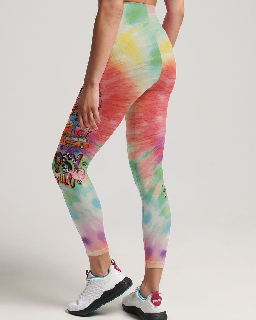 JUST A GIRL WITH A GYPSY SOUL TIE DYE ALL OVER PRINT - TLNZ0609231