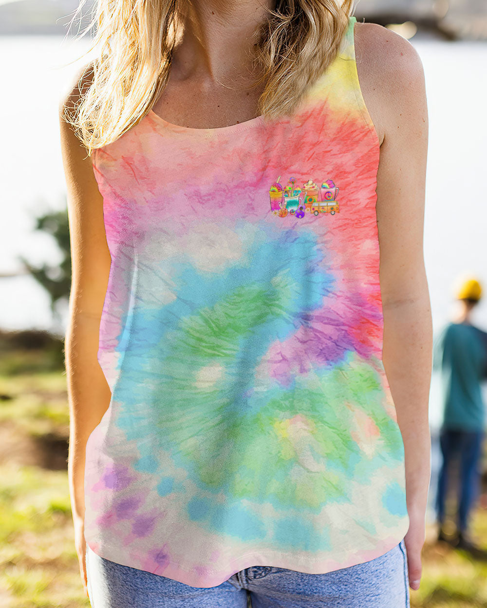 JUST A GIRL WITH A GYPSY SOUL TIE DYE ALL OVER PRINT - TLNZ0609231
