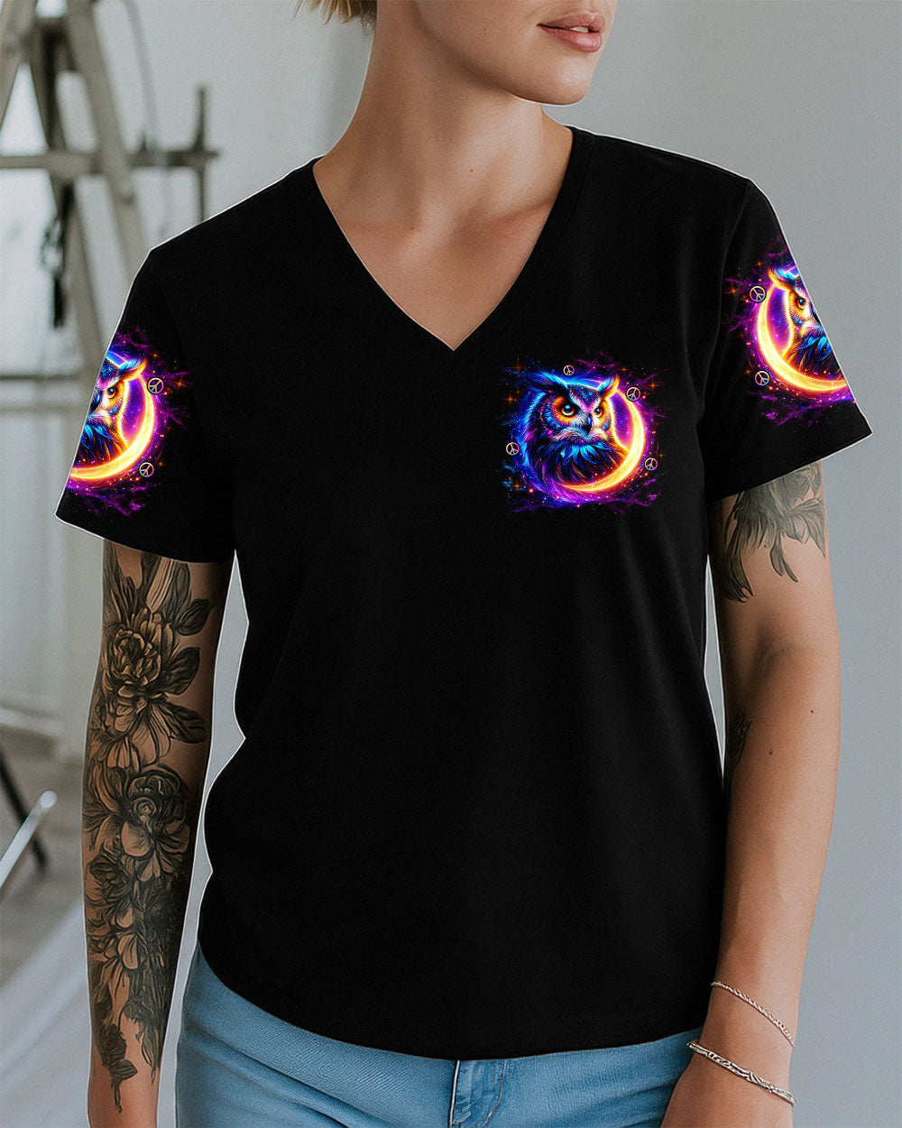 YOU MAY SAY I'M A DREAMER OWL MOON ALL OVER PRINT - TLNZ0609255