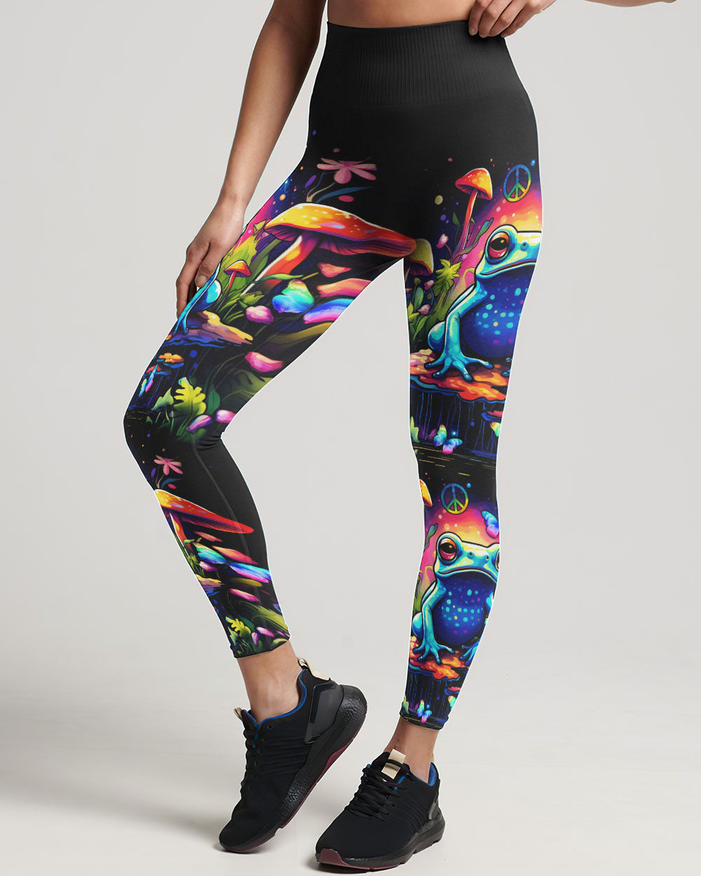 BE YOU THE WORLD WILL ADJUST FROG ALL OVER PRINT - TLNZ0612232