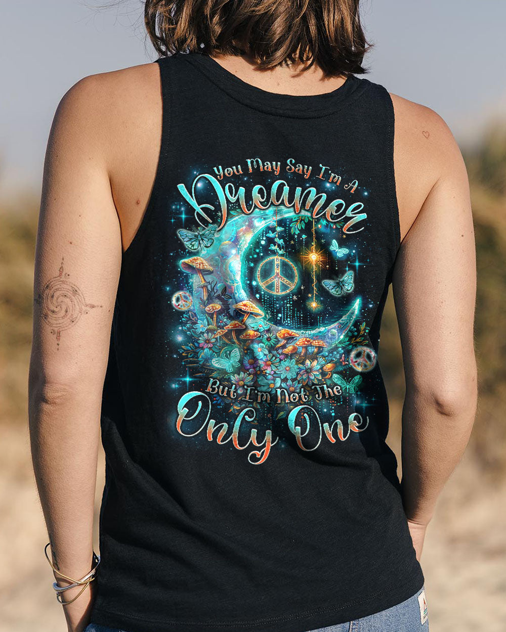 YOU MAY SAY I'M A DREAMER MOON ALL OVER PRINT - TLNZ0703241