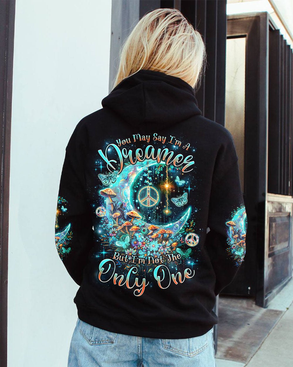 YOU MAY SAY I'M A DREAMER MOON ALL OVER PRINT - TLNZ0703241