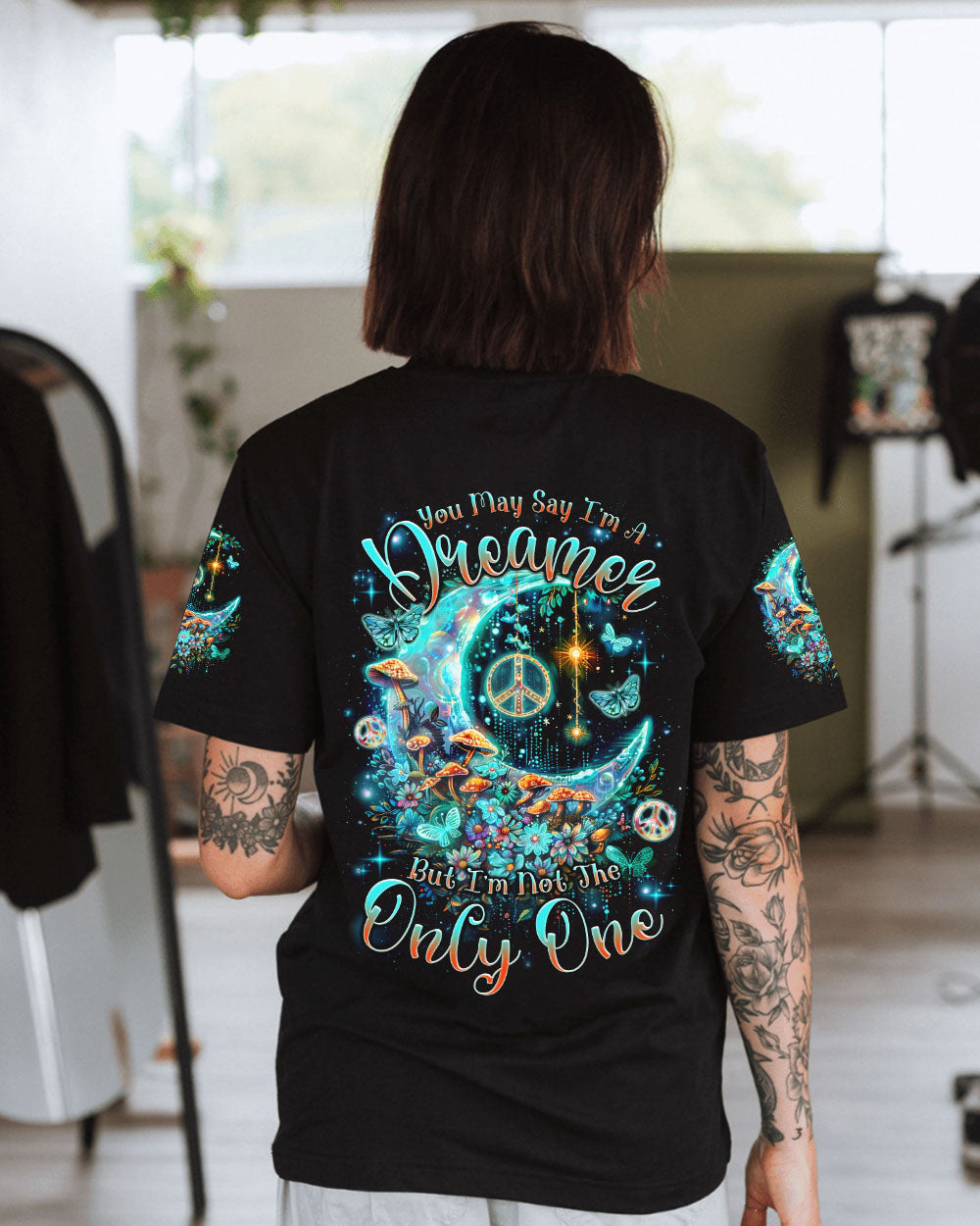 YOU MAY SAY I'M A DREAMER MOON ALL OVER PRINT - TLNZ0703241