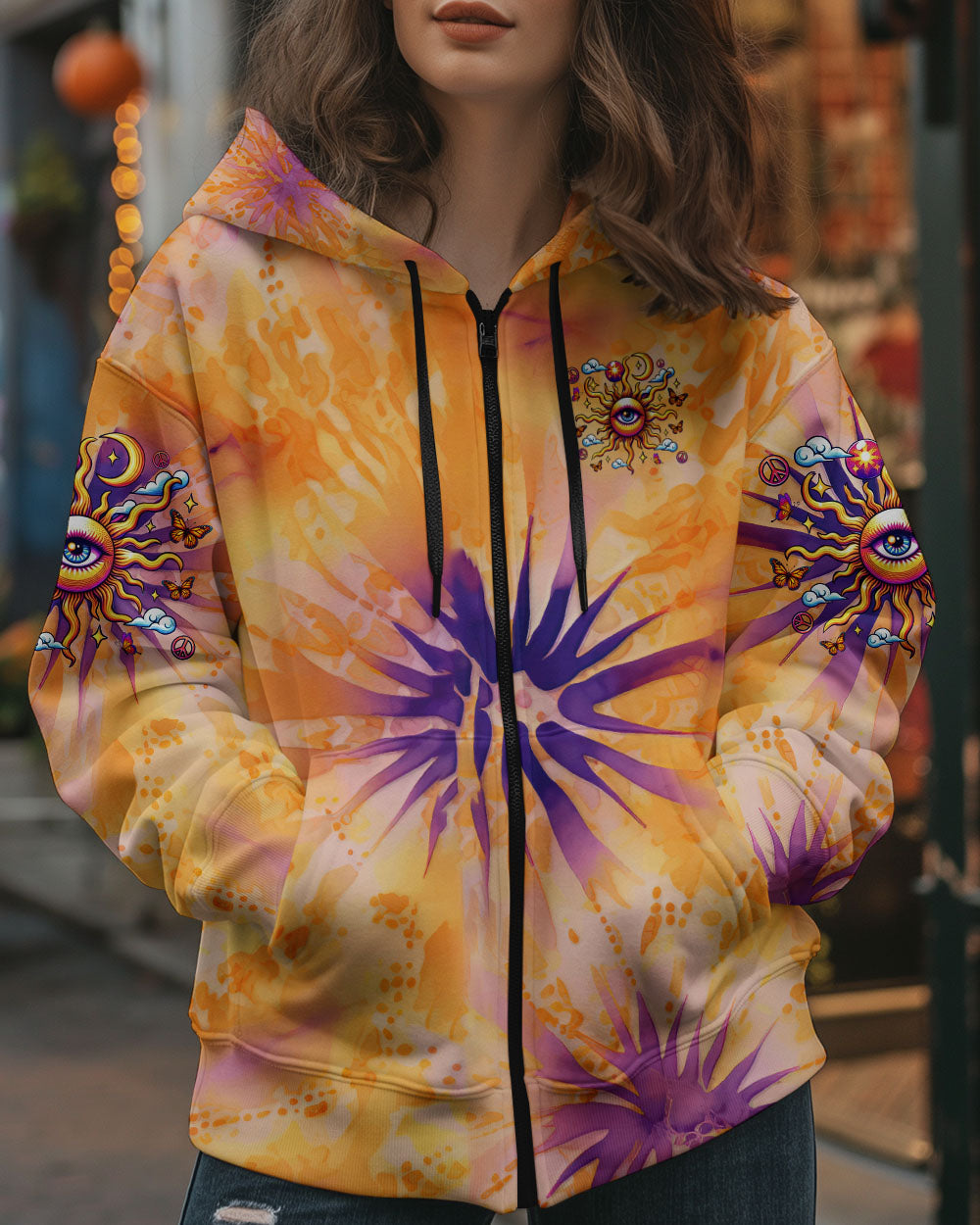 THE EYES ARE USELESS WHEN THE MIND IS BLIND TIE DYE ALL OVER PRINT   - TLNZ0705252