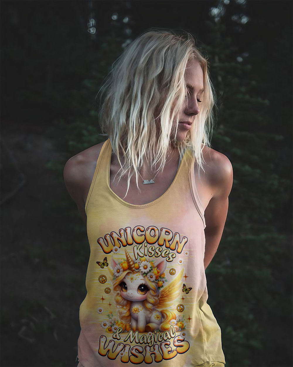 UNICORN KISSES MAGICAL WISHES ALL OVER PRINT - TLNZ0707252
