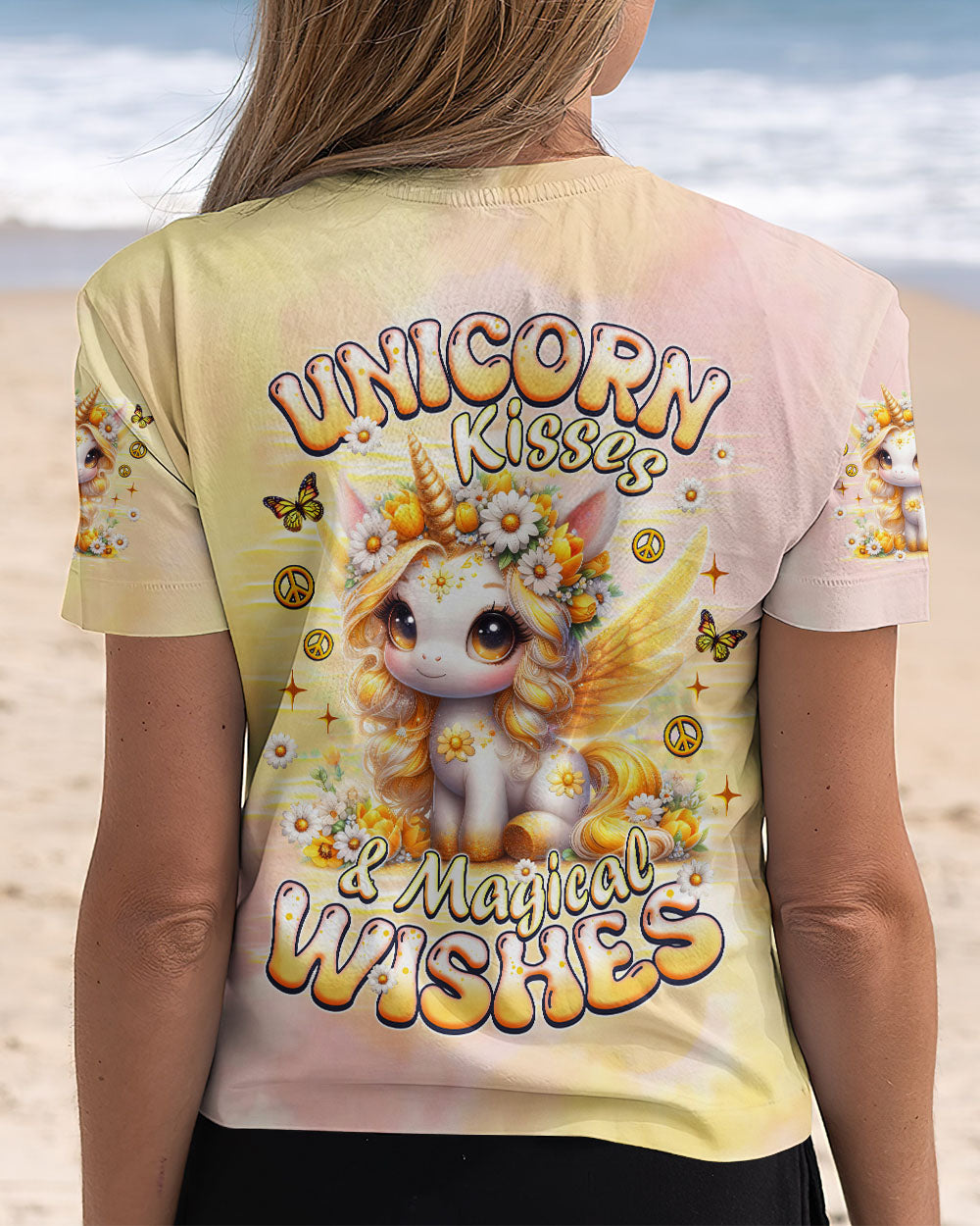 UNICORN KISSES MAGICAL WISHES ALL OVER PRINT - TLNZ0707252