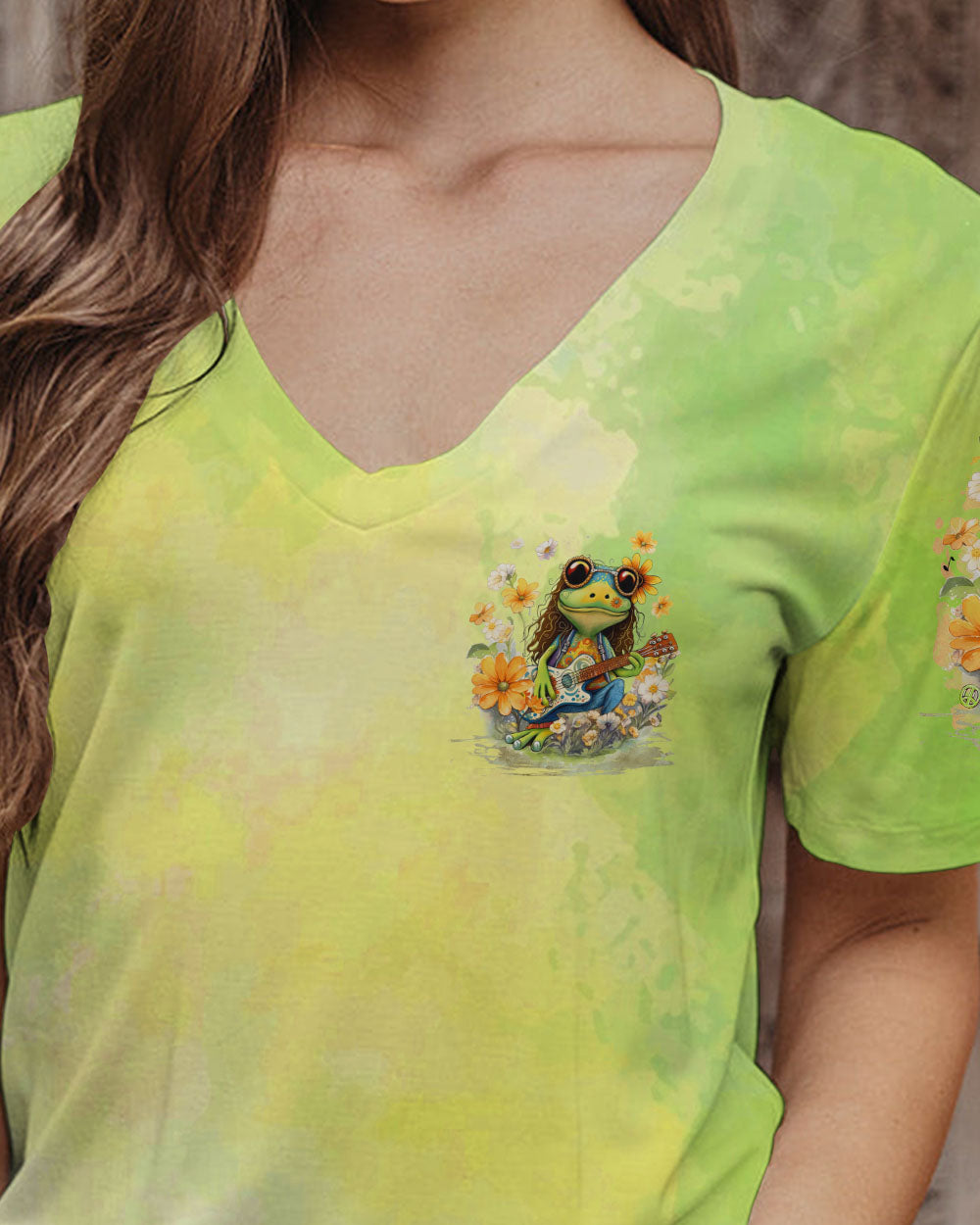 BE YOU THE WORLD WILL ADJUST FROG ALL OVER PRINT - TLNZ0709231