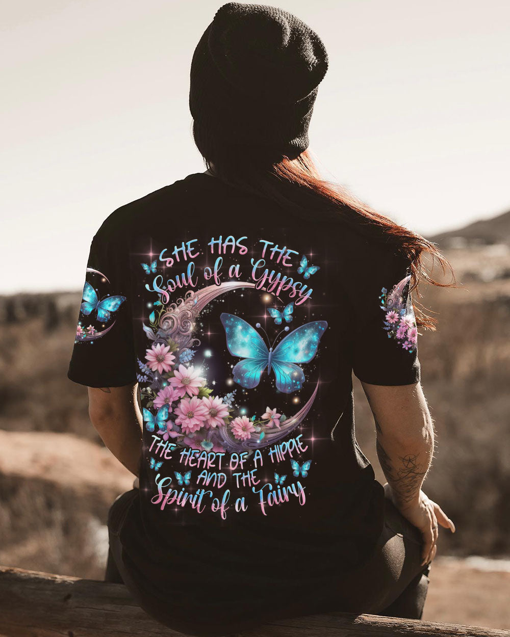 SPIRIT OF FAIRY FLORAL MOON ALL OVER PRINT - TLNZ0710233