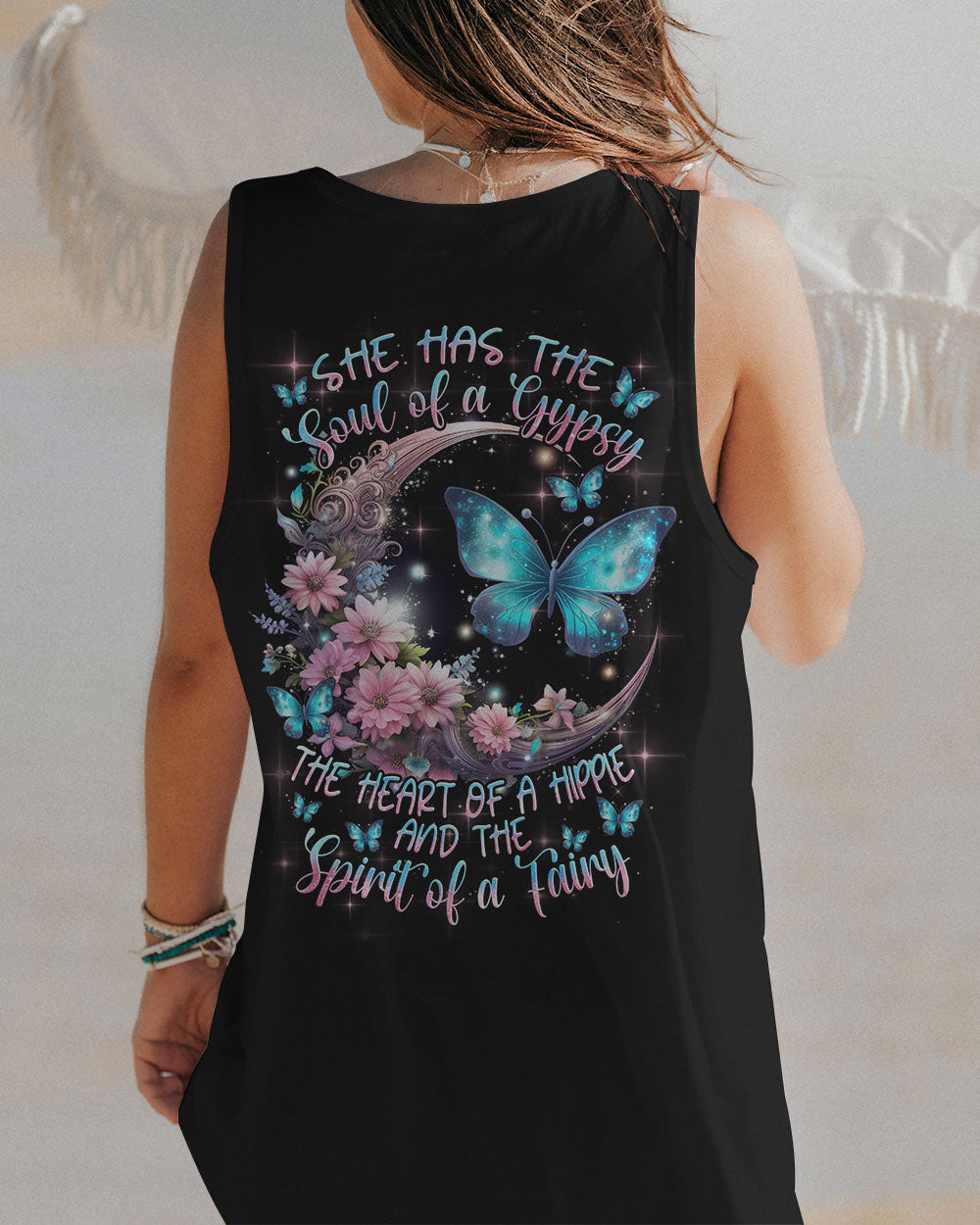 SPIRIT OF FAIRY FLORAL MOON ALL OVER PRINT - TLNZ0710233