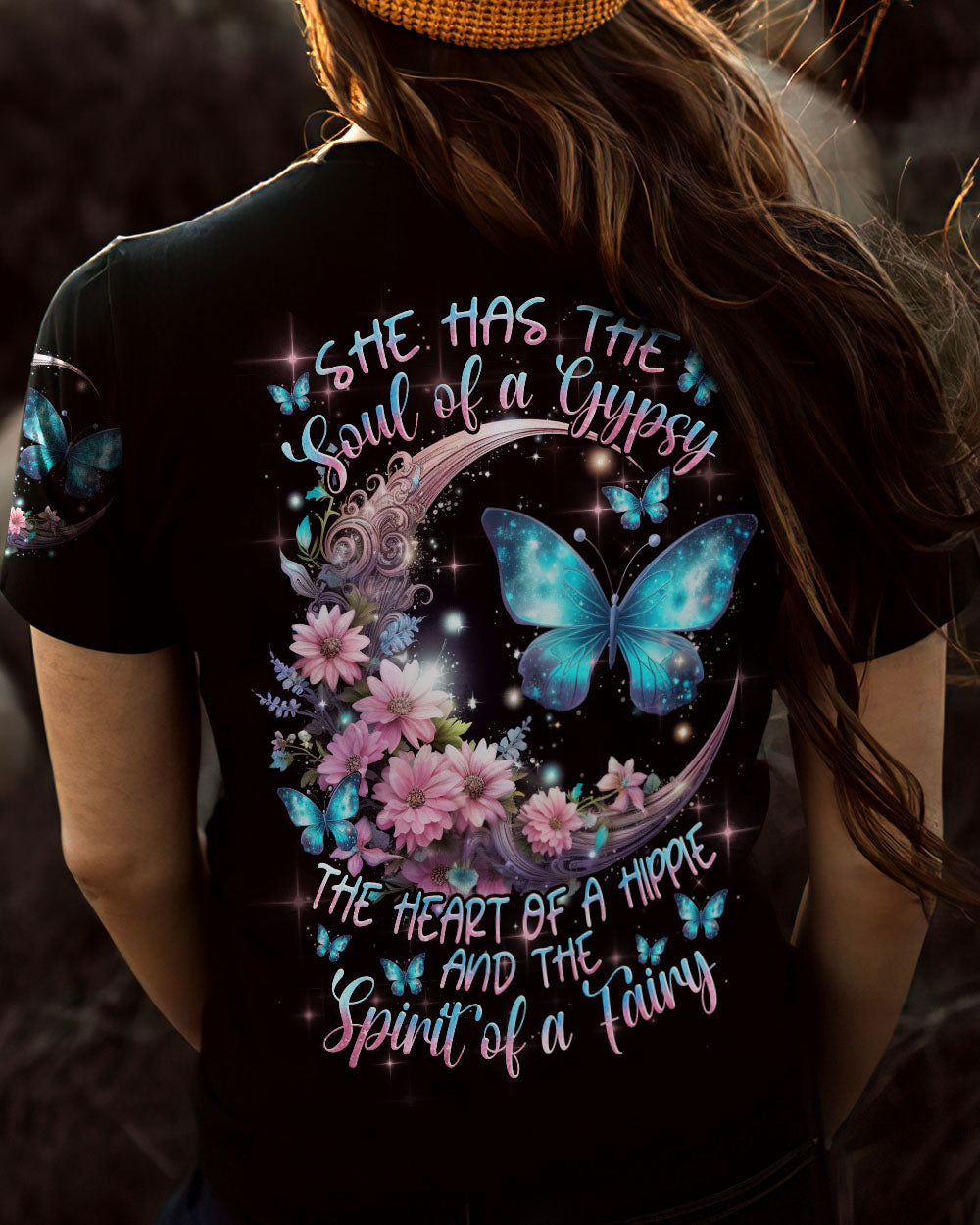 SPIRIT OF FAIRY FLORAL MOON ALL OVER PRINT - TLNZ0710233