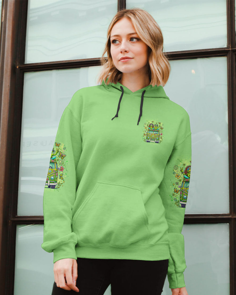 RUNNING AGAINST THE WIND BUS FROG ALL OVER PRINT - TLNZ0711243