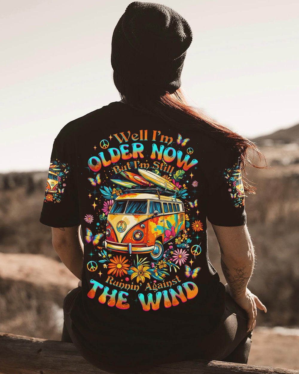 RUNNING AGAINST THE WIND FLORAL BUS ALL OVER PRINT  - TLNZ0804254