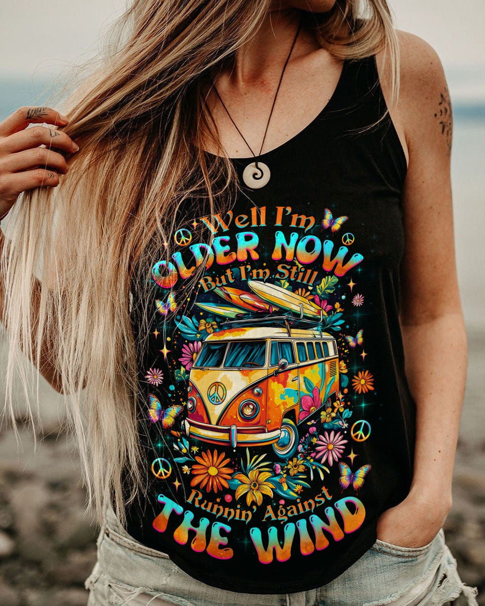 RUNNING AGAINST THE WIND FLORAL BUS ALL OVER PRINT  - TLNZ0804254