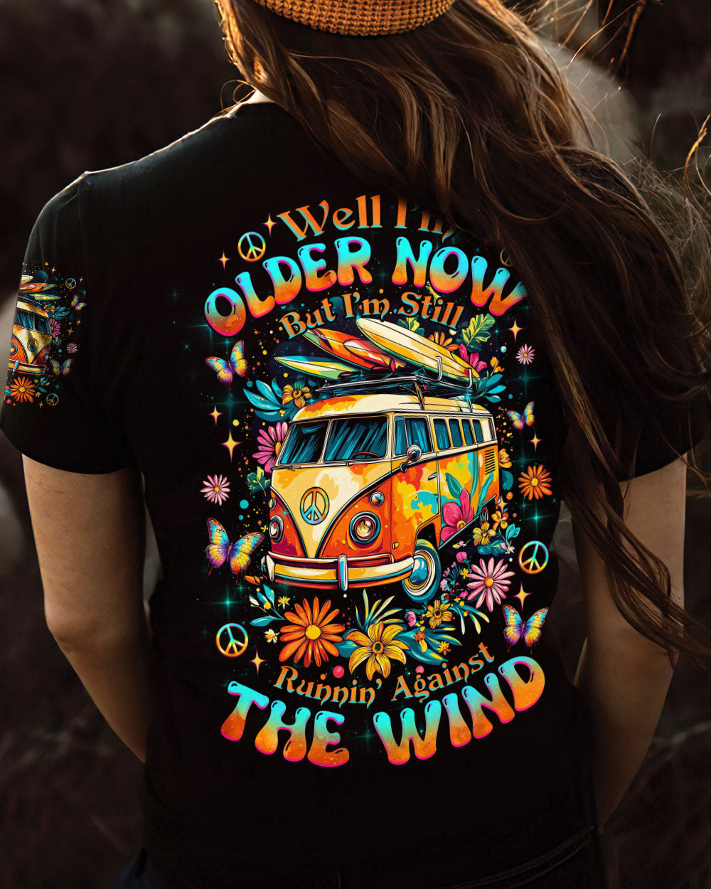 RUNNING AGAINST THE WIND FLORAL BUS ALL OVER PRINT  - TLNZ0804254