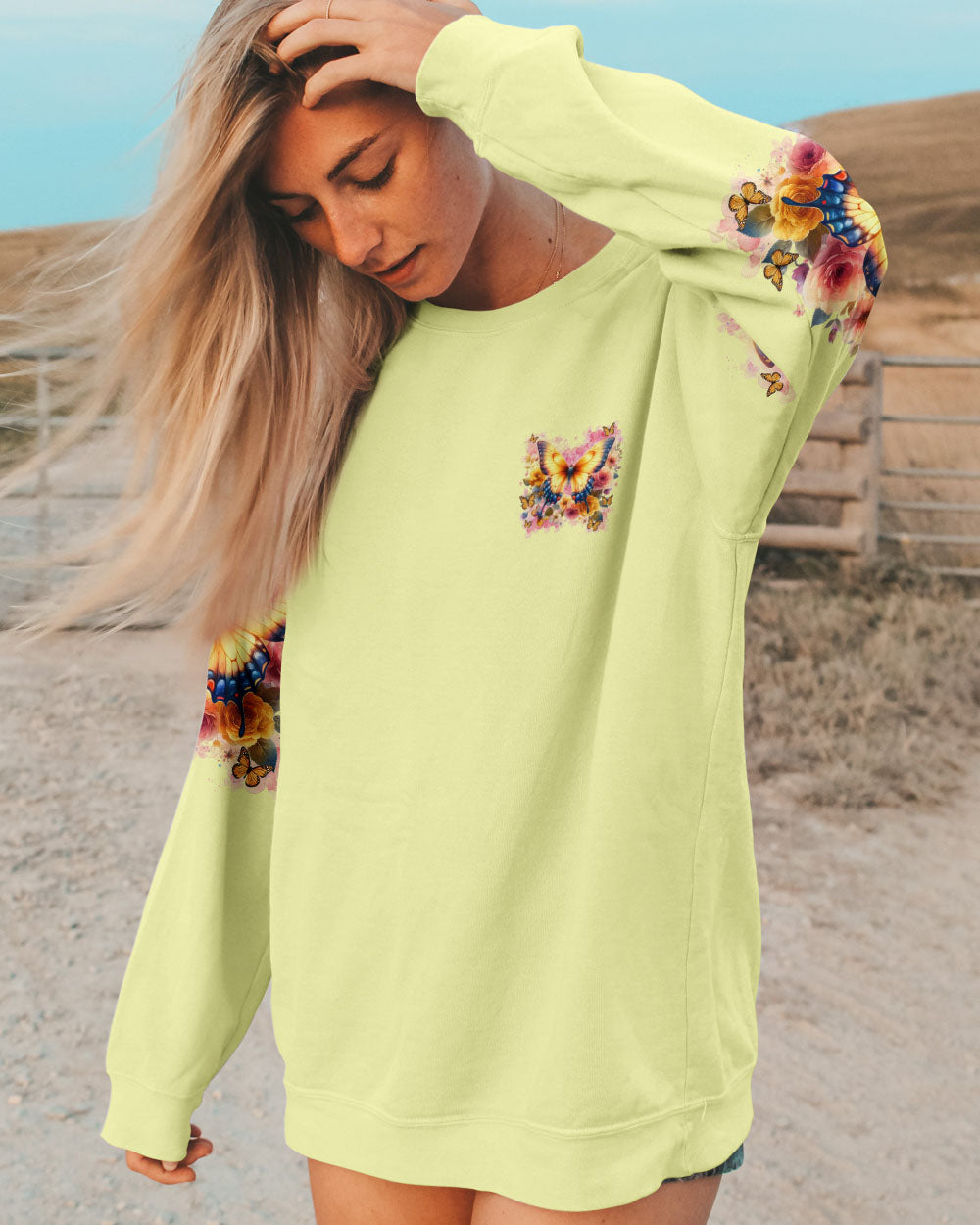 WHISPER WORDS OF WISDOM BUTTERFLY ALL OVER PRINT - TLNZ0907244