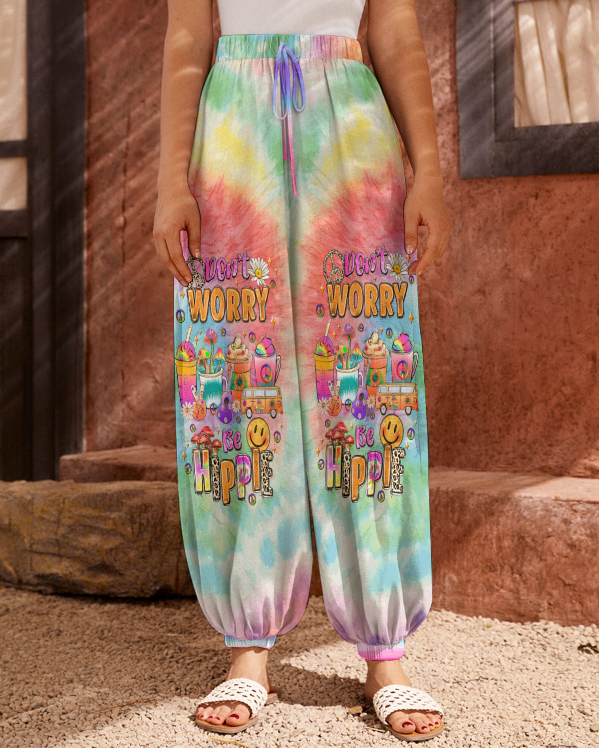 DON'T WORRY BE HIPPIE ALL OVER PRINT - TLNZ0908232