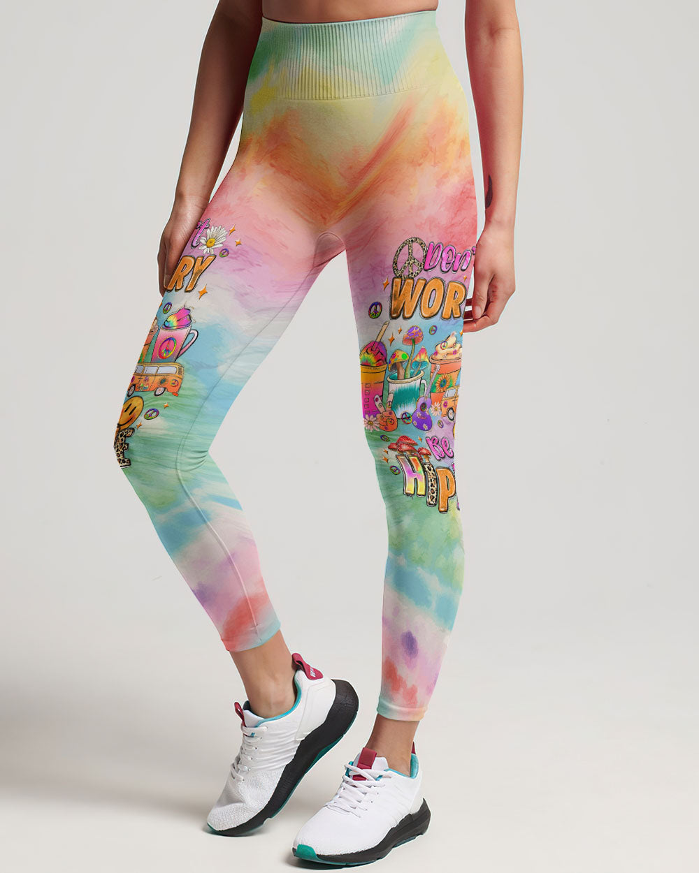 DON'T WORRY BE HIPPIE ALL OVER PRINT - TLNZ0908232