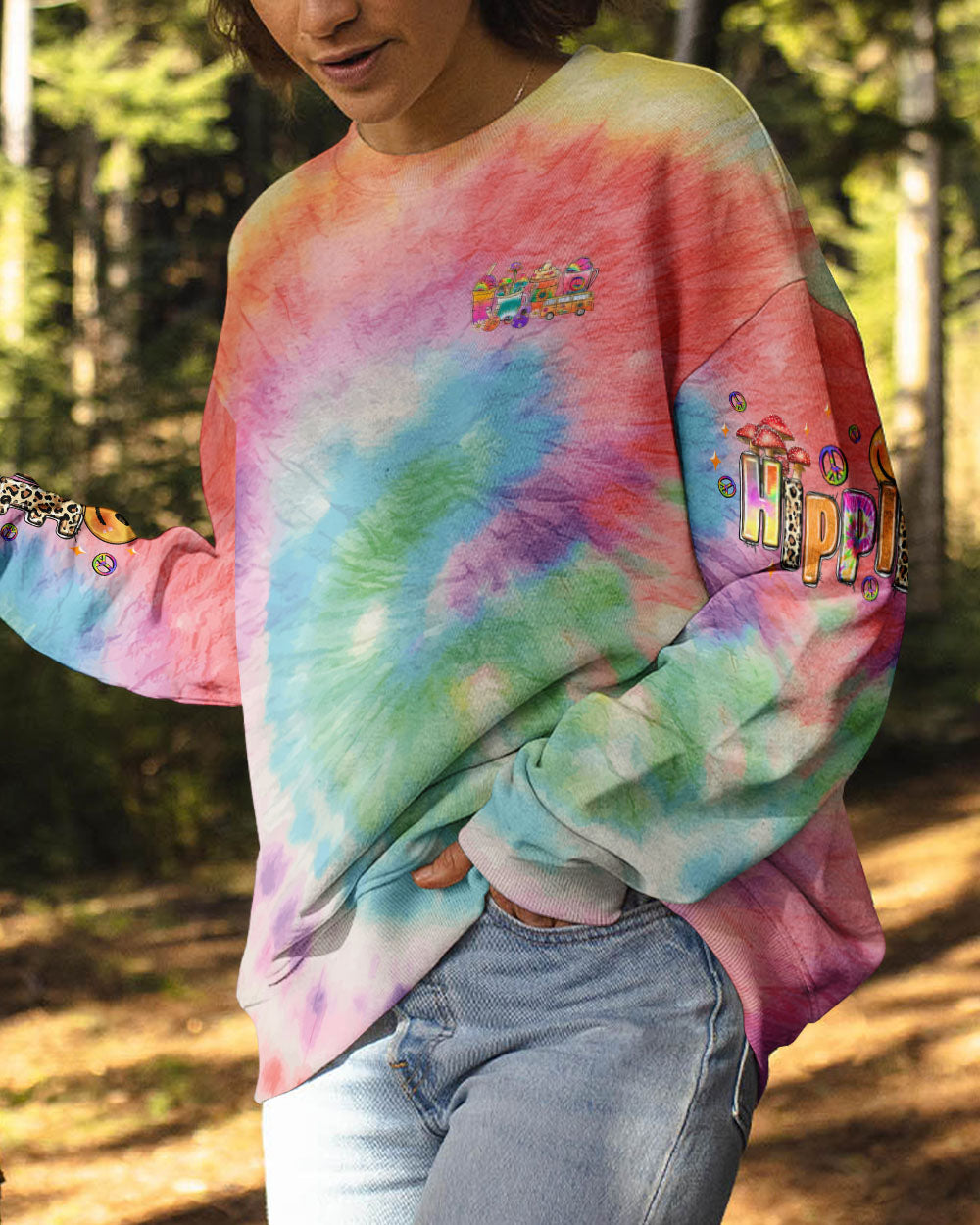 DON'T WORRY BE HIPPIE ALL OVER PRINT - TLNZ0908232