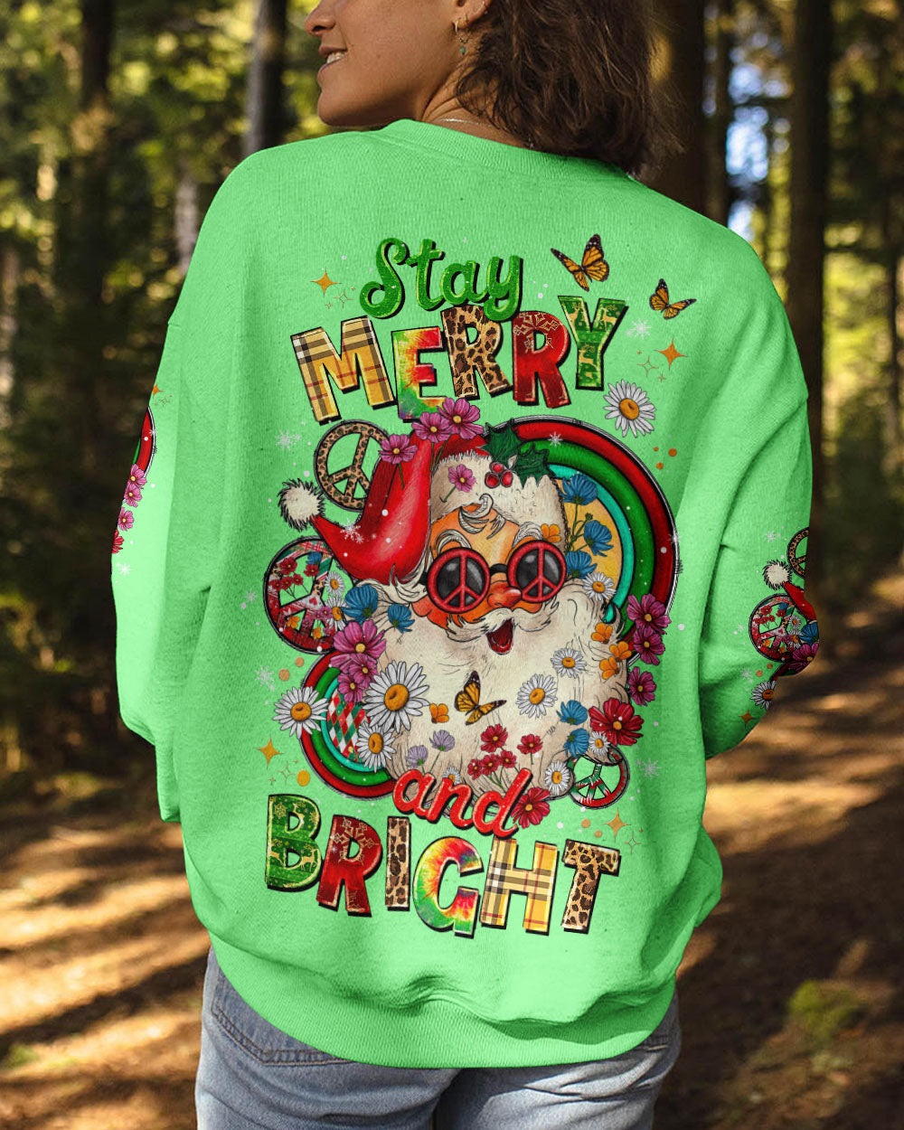 STAY MERRY AND BRIGHT CHRISTMAS ALL OVER PRINT - TLNZ0909233