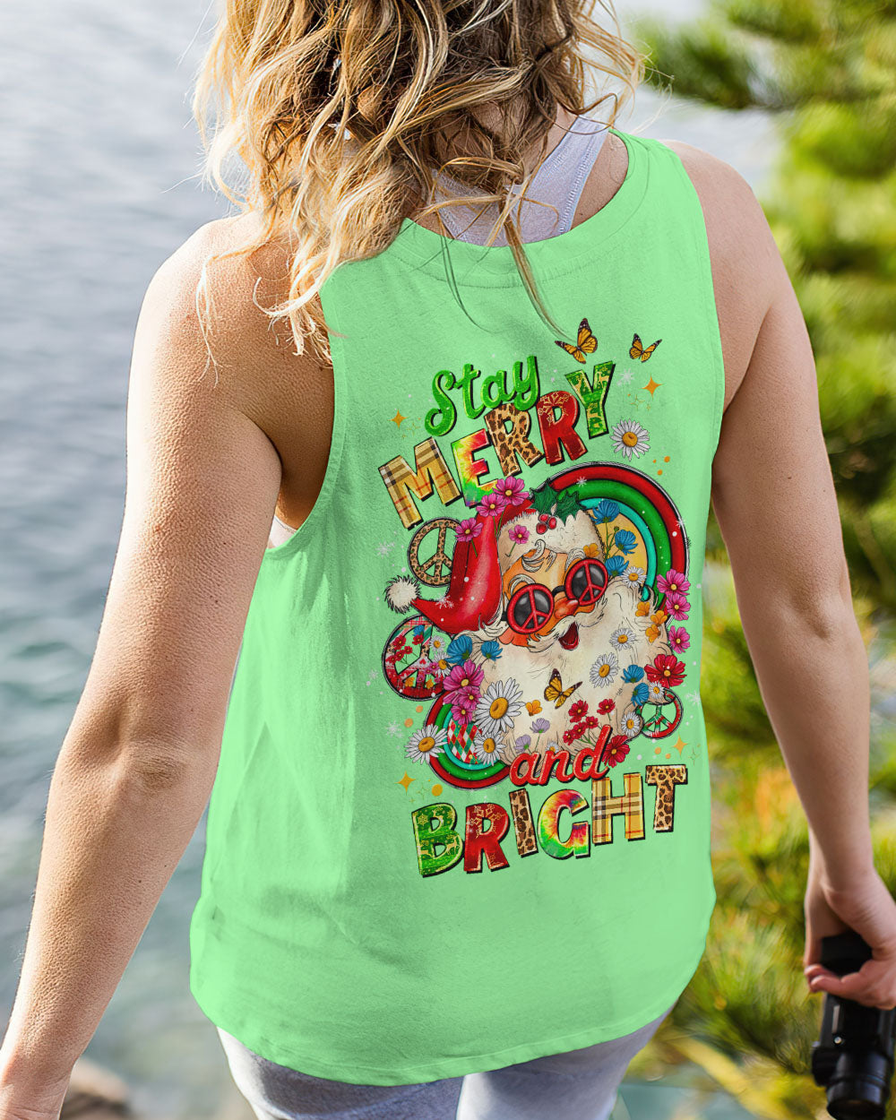 STAY MERRY AND BRIGHT CHRISTMAS ALL OVER PRINT - TLNZ0909233