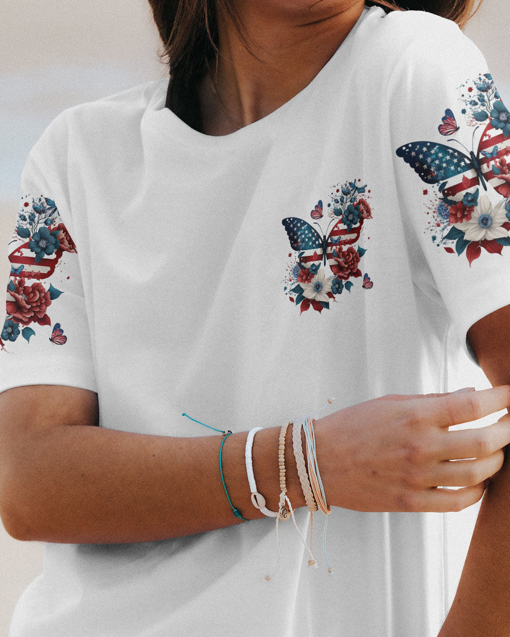 I BELIEVE THERE ARE ANGELS AMONG US BUTTERFLY FLAG ALL OVER PRINT - TLNZ1007232