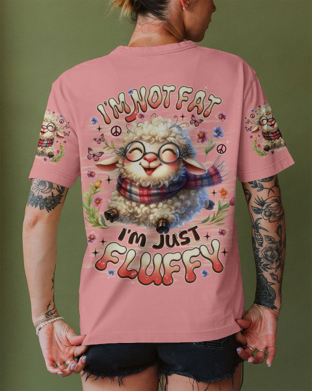 I'M JUST FLUFFY SHEEP ALL OVER PRINT -  TLNZ1007251