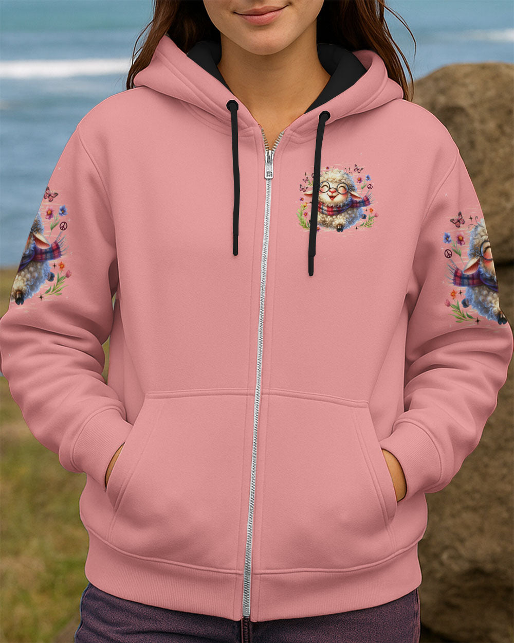 I'M JUST FLUFFY SHEEP ALL OVER PRINT -  TLNZ1007251